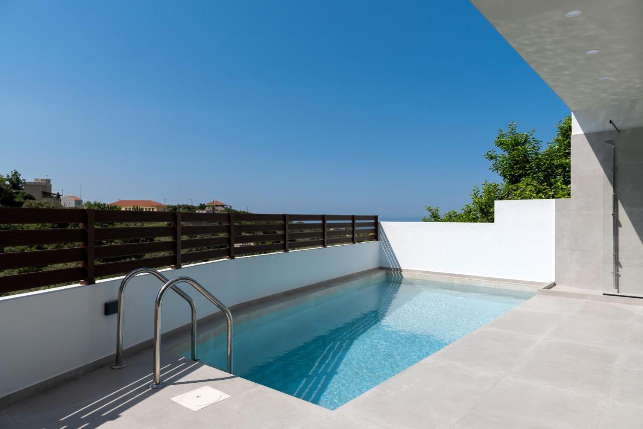 O-Cyanea Villa With Heated Pool Kournás Exterior foto